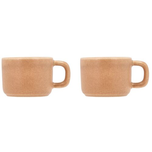 Villa Collection Komplet 2 bež porcelanastih skodelic Villa Collection Fjord, 100 ml Cene