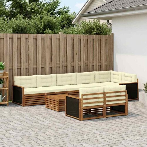  Set vanjskih sofa s jastukom 9 pcs Cene