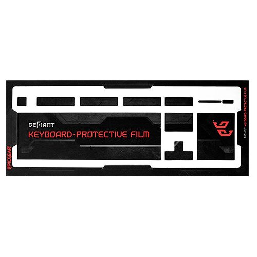 EPICGEAR Za&amp;scaron;titna podloga za tastaturu,DeFiant, PROTECTIVE FILM, White Slike