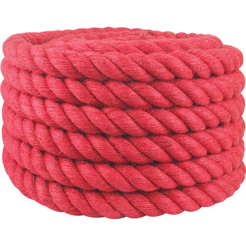  Uže od jute 36 mm Crvena 100% Juta Tossa Slike