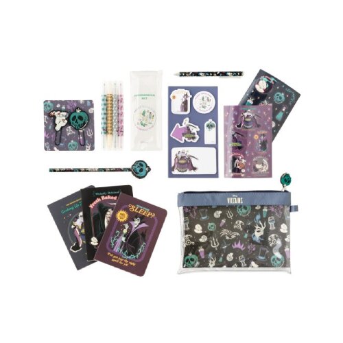 Grupo Erik Editores S. L. Disney, Disney Villains - &amp;Scaron;kolski set - Disney, Disney Villains Slike
