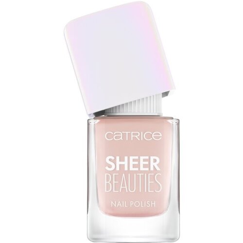 Catrice Sheer Beauties Nail Polish lak za nohte s prosojnim učinkom 10.5 ml Odtenek 020 roses are rosy Slike