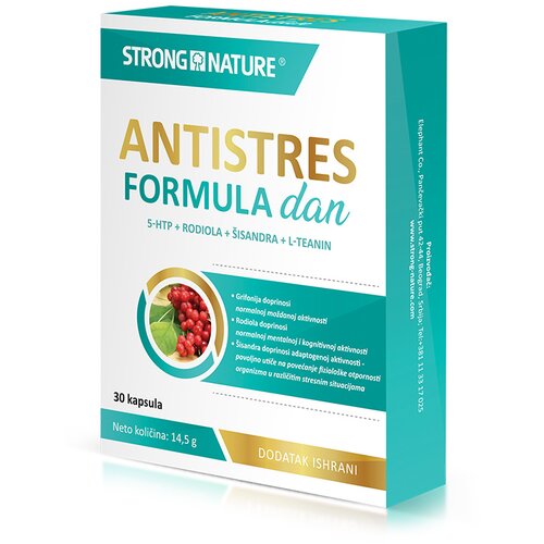 Strong Nature antistres formula dan, 30 kapsula Cene