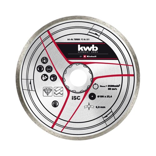 Einhell dijamantski disk za tc-tc 618 / tc-tc 800 &oslash; 180 x &oslash; 25,4 mm/ Cijene