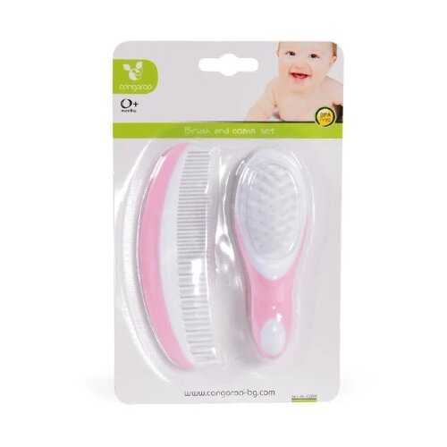 Cangaroo c2000 Set četka i če&amp;scaron;alj pink ( CAN1702 ) Slike