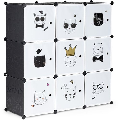 Modern Home dečiji ormar sa 9 polica cats Cene