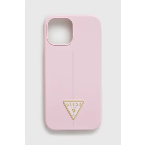 Guess Etui za telefon iPhone 13 Mini 5,4 boja: ružičasta