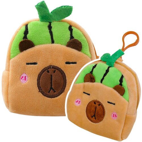  Plush Wallet with Keychain Capybara Watermelon Green 9.5 x 8 cm Cijene