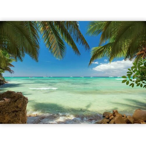  Foto tapeta - Relaxing on the beach 392x280 Samoljepljiva Slike