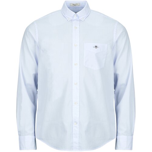 Gant REG CLASSIC POPLIN BANKER SHIRT Plava Cijene