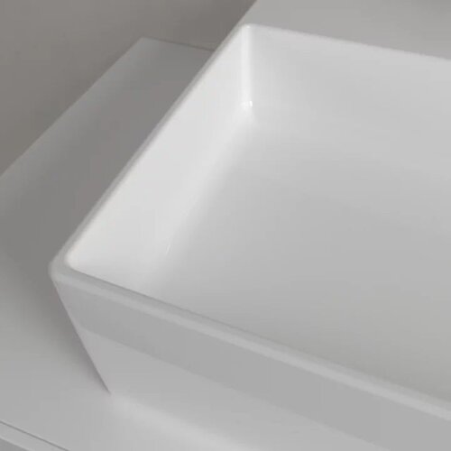 Villeroy Boch 4A076001 Memento 2.0 60 x 42 cm nadpultni keramični umivalnik z odprtino za armaturo Slike