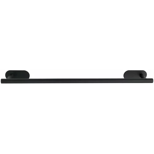 Wenko mat crni dvostruki zidni držač za ručnike od nehrđajućeg čelika Orea Rail Duo Turbo-Loc®