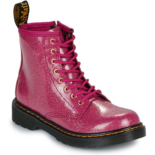 Dr. Martens 1460 J Fuchsia Silver Nebula Glitter Ružičasta Slike
