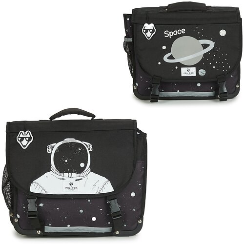 Pol Fox &amp;Scaron;olska torba COSMO 38 CM REVERSIBLE Črna Slike