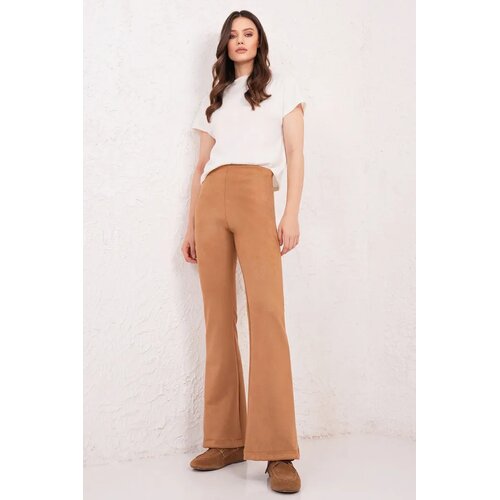 Trend Alacati Stili ženske pantalone Alc-X14804, braon Slike