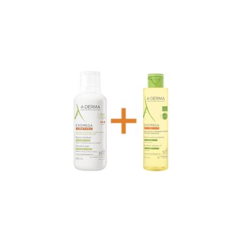 A-derma Exomega Control emolijentni balzam + ulje za tu&Aring;&iexcl;iranje GRATIS Cijene
