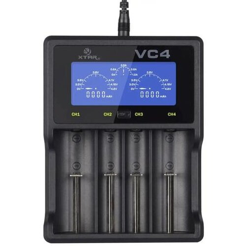 Cabletech polnilec za baterije Li-ion in NiMH Xtar VC4, CC-PSUP-1151 Cene