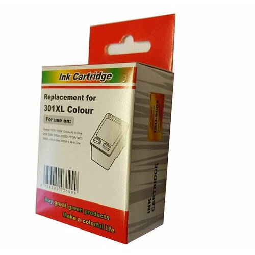 Eurotoner Zamjenska tinta za HP 301XL - CH564EE - trobojna | shoptok.hr