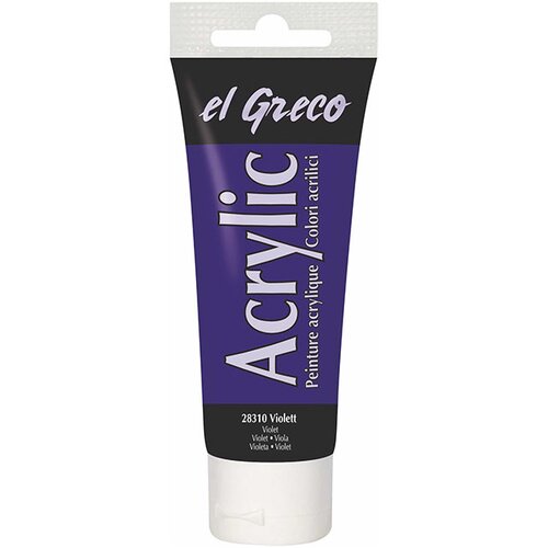  Akrilna boja El Greco 75 ml Violet Cene