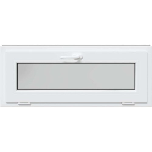  Prozor za podrum RISOR 100 x 40 cm PVC i staklo Antracit - Antracit 100 x 40 cm s trostrukim staklenjem Slike