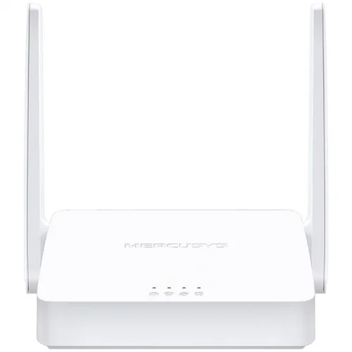 Mercusys 300Mbps Multi-Mode Wireless N Router, 2× Fixed External Antennas, 2× 10/100 Mbps LAN Ports, 1× 10/100 Mbps WAN Port, FE