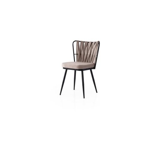 Hanah home set stolica Kusakli-222 V4, 67,5x63x103,5 cm, 4 dijela, Smeđa Cene