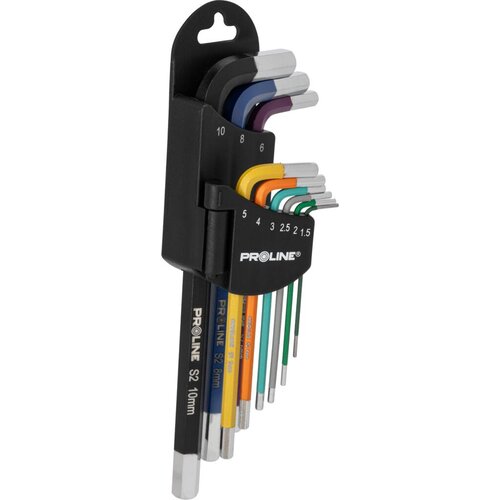 Proline KLJUČI IMBUS DOLGI SET 9 KOM 1,2-10MM, (5000051453) Slike