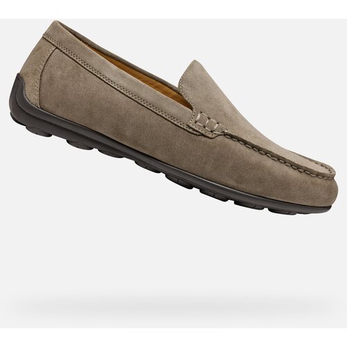 Geox Light grey men&amp;#039;s moccasins Spherica EC16 - Men&amp;#039;s Slike