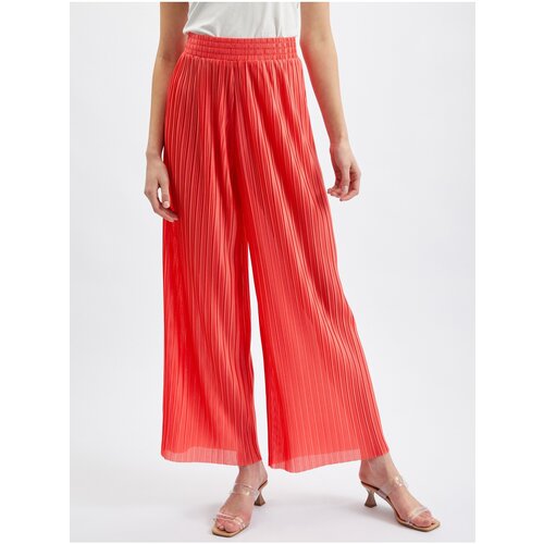 Orsay Red Womens Wide Pants - Women Slike