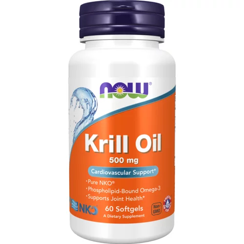 Now Foods Neptunovo Krilovo olje NOW, 500 mg (60 kapsul)