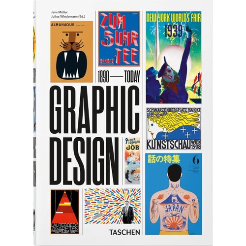 Taschen Jens Müller - The History of Graphic Design - 40th Edition Cene
