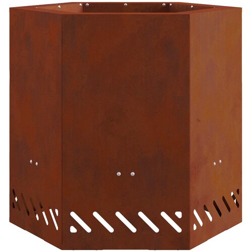  Oganj bez dima Smeđa 48 x 48 x 51 cm Slike