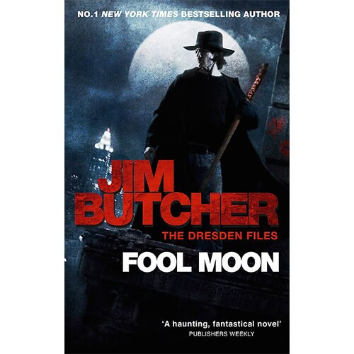 Litbrown Jim Butcher - Fool Moon (The Dresden Files, Book 2) Cene