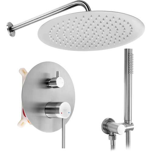 Rea Komplet za tuširanje za vgradnjo Foss Clif Nickel Brush + BOX Cene