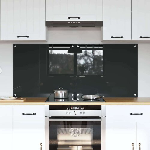 vidaXL Zaščita za kuhinjo 2 pcs Temno siva 70 x 60 cm kaljeno steklo Cene