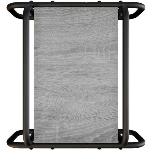  Stolić za kavu Siva Sonoma 40 x 40 x 51 cm Konstruirano drvo - Siva Sonoma 40 x 40 x 51 cm Slike