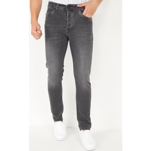 True Rise Kavbojke slim 126296100 Siva Cene