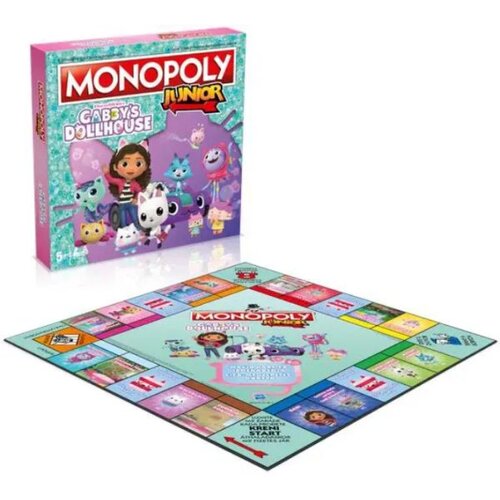 Gabby's Dollhouse monopoly Junior - izdaja - madžarski jezik Cene