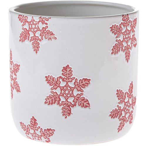 Dakls Keramičen cvetlični lonec &amp;oslash; 14 cm Xmasy &amp;ndash; Slike