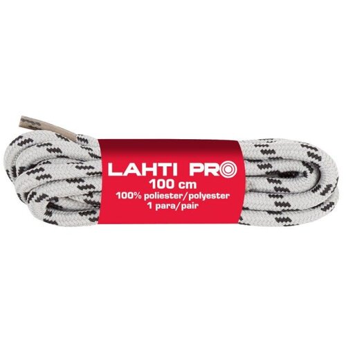 Lahti Pro okrugle vezice za obuću sivo-crne 120 cm L9040420 Slike