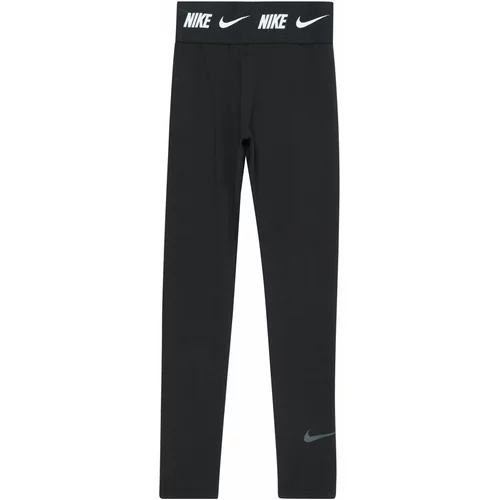 Nike Sportswear Tajice srebrno siva / crna / bijela