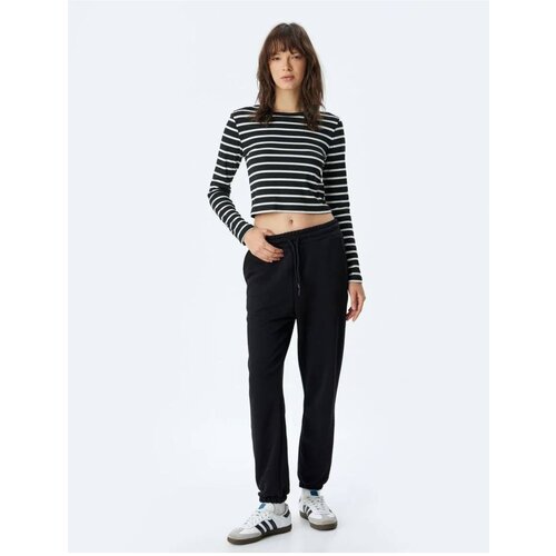 Koton Jogger Sweatpants Pocket Waist Tie Regular Fit Slike