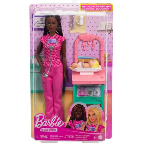 Mattel Barbie smeđa dječja liječnica karijera lutka set - Slike