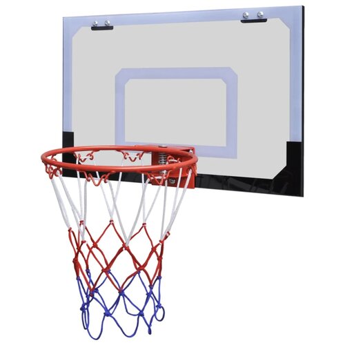 INDOOR set za ko&amp;scaron;arku; obruč s mrežicom + tabla + lopta + pumpa Slike