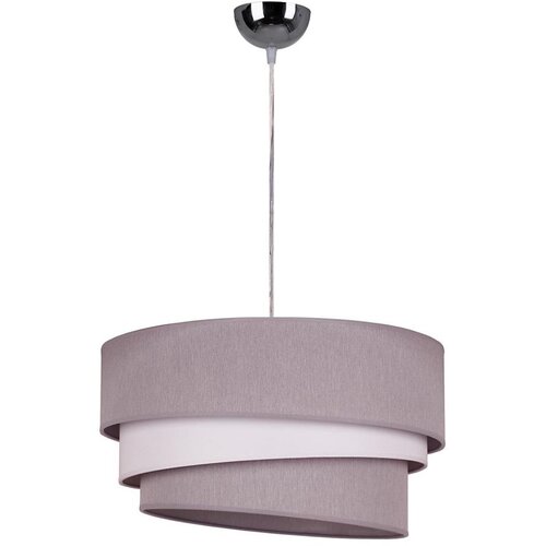  Duolla - Luster na sajli TRIO 1xE27/40W/230V prečnik 45 cm siva/bela Cene