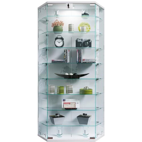 MID.YOU Vitrina Benila Xl, Bela Slike