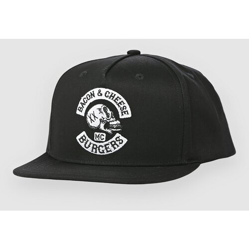 The Dudes Bacon Cheese Structured 5 Panel Kapa s &amp;scaron;iltom black Slike