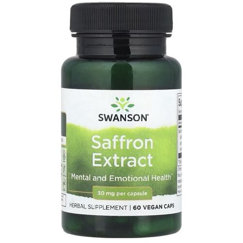 Swanson Izvleček žafrana 30 mg (60 kapsul) Cene