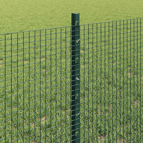  Zatvorena žičana ograda s postovima 50 x 0,6 m Zelena Mreža Slike
