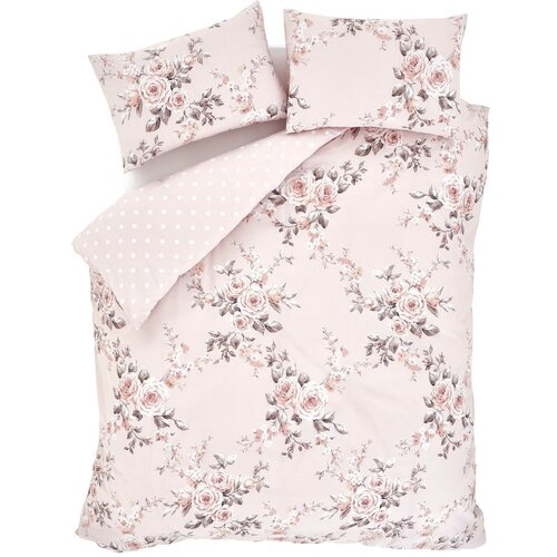Catherine Lansfield Ružičasta posteljina za bračni krevet/za produženi krevet 260x220 cm Canterbury Floral &amp;ndash; Slike
